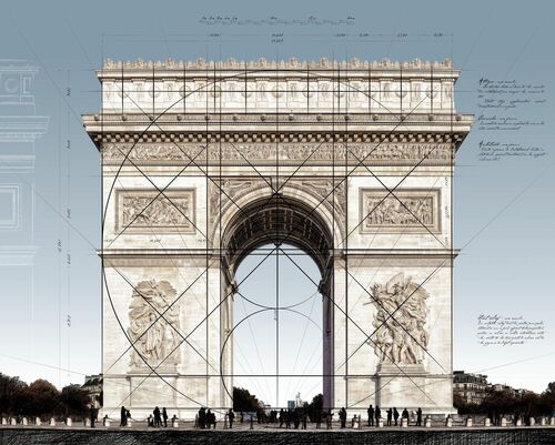 A unique vision of illustrious monuments, from a fan of architecture.   